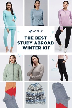 Here’s a solution for you, Study Abroad Winter Kits by Kosha