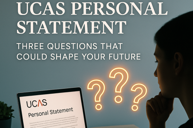 Fresh Take on UCAS Personal Statement: Three Questions That Could Shape Your Future
